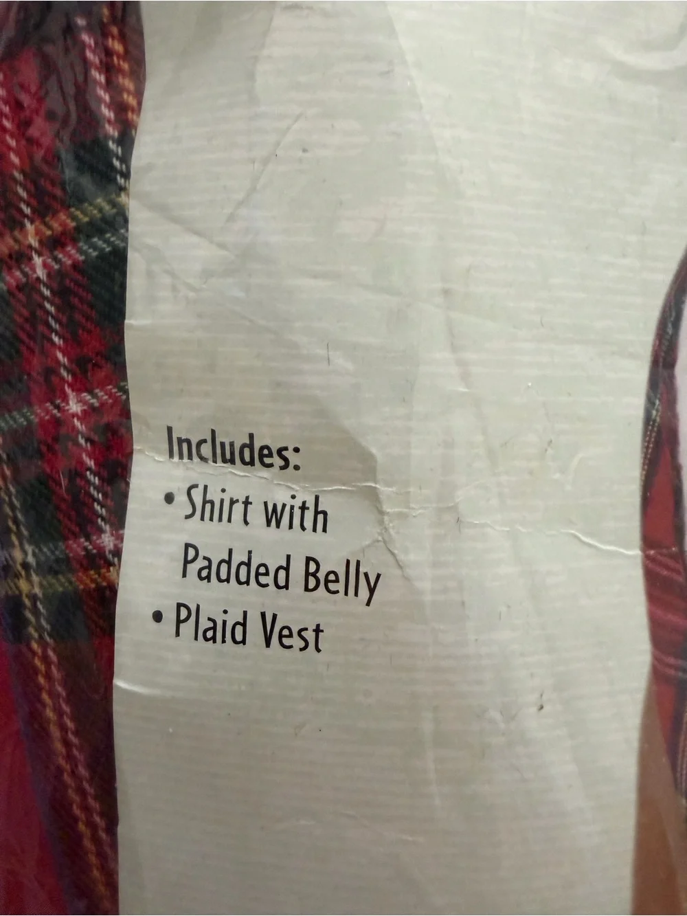 Vintage 'Redneck and Proud' Plaid Vest & Shirt Dog Costume